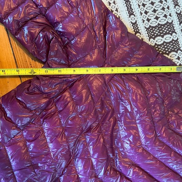 Mountain Hardwear Women’s Down Jacket – Purple/Orange – Lightweight & Packable - Picture 5 of 6